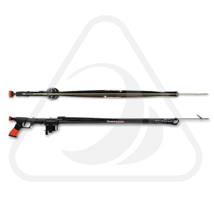 Speargun Carbon W/ Reel Line Alat Tembak Panah Ikan Karbon Spearfishing Imersion Concept Inox 125 cm