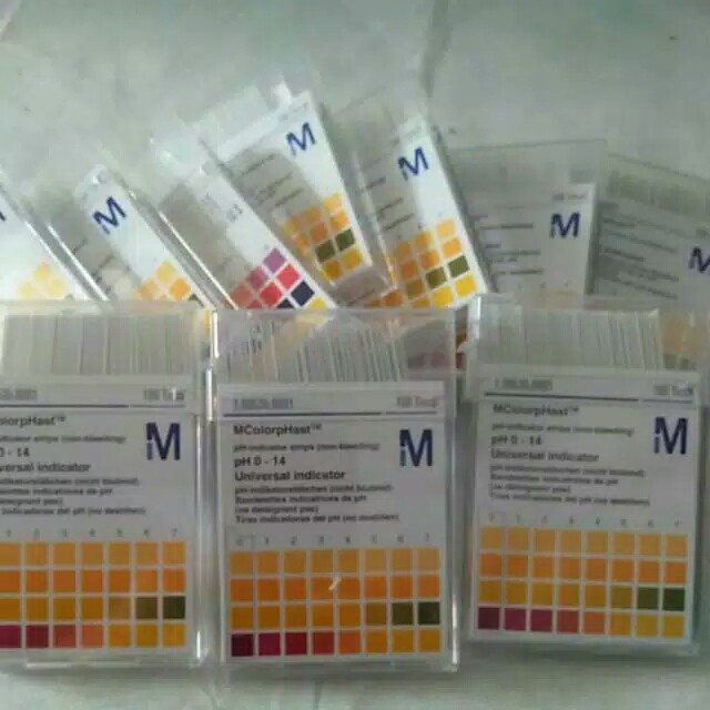 Kertas ph Merck Universal PH 0-14 / PH kertas/universal indikator / pH Paper merck