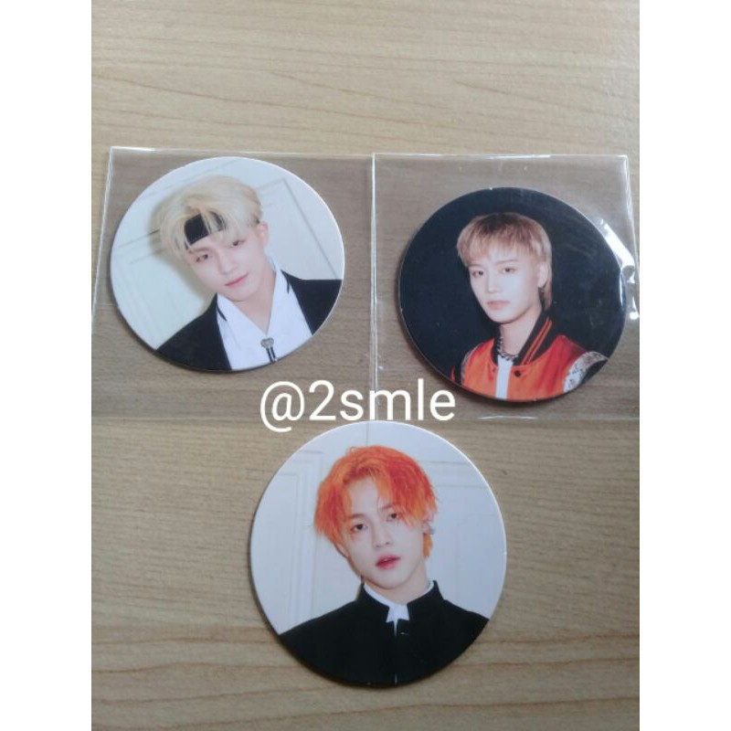circle card nct cc jeno, chenle we boom ver. taeil t ver