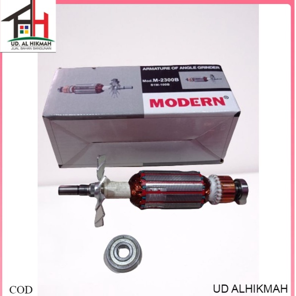 Angker Gerinda Modern M 2300B - Armature Mesin Gerinda Tangan Modern M2300B /SIM-100B