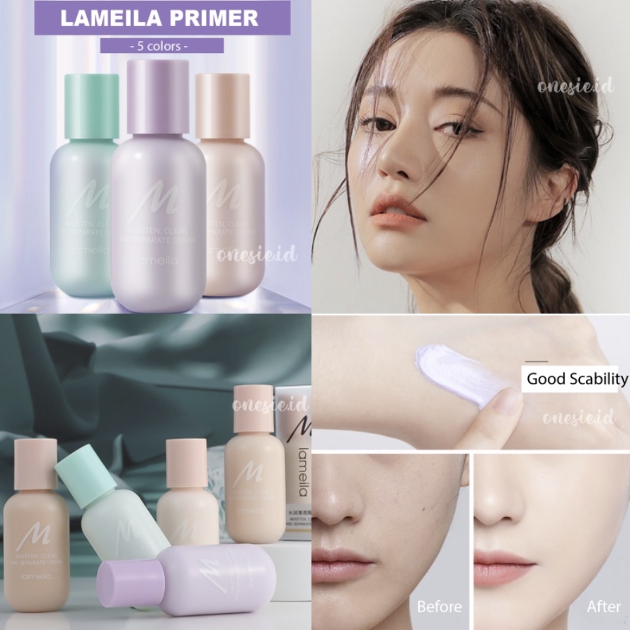 LAMEILA Primer Dan Make Up waterproof Base 5 Warna kecantikan kosmetik wajah LA066