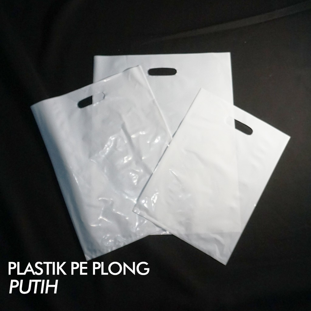 [25x35 Cm] Plastik Pe Plong Glossy Ketebalan 07 1pack Isi 100pcs