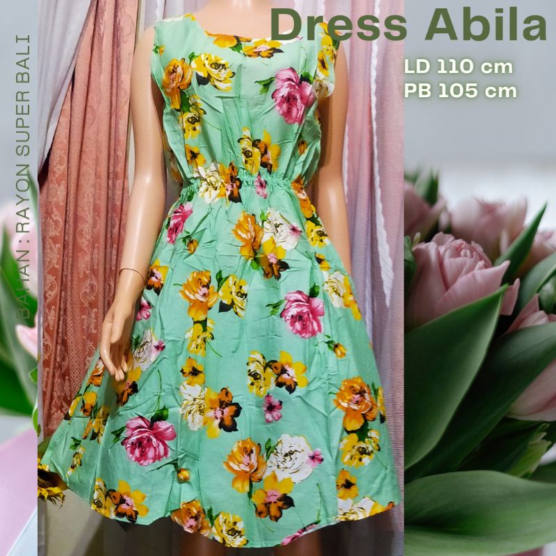 Dress Abila //Dress Bali //Daster Abila