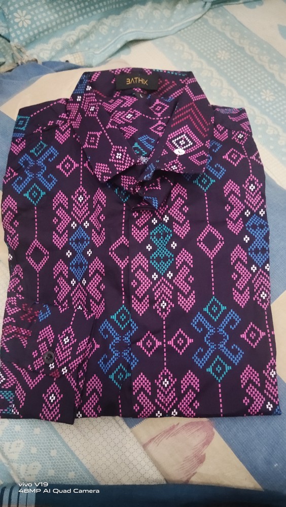 Jasmineolshop Kemeja Batik Songket Premium M L Xl Xxl Xxxl Best Seller