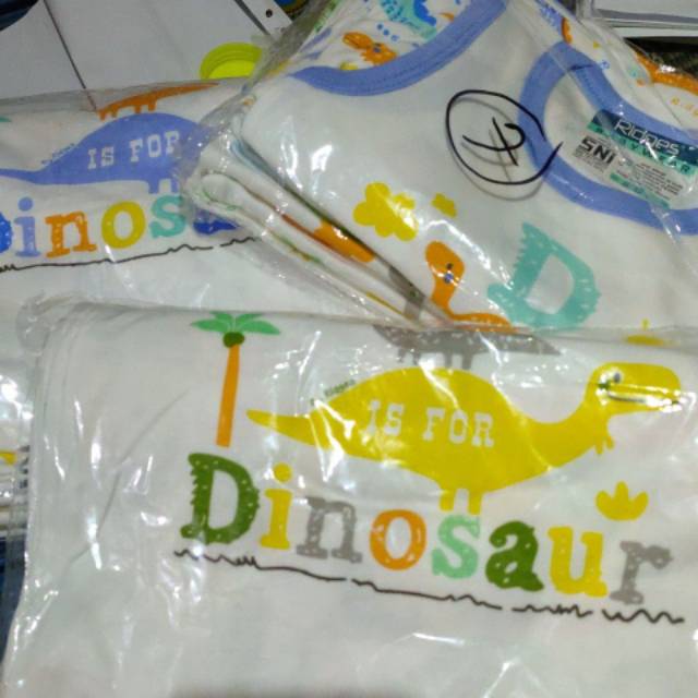 SNI Singlet kaos Ridges dasar PUTIH anak bayi balita halus SNI