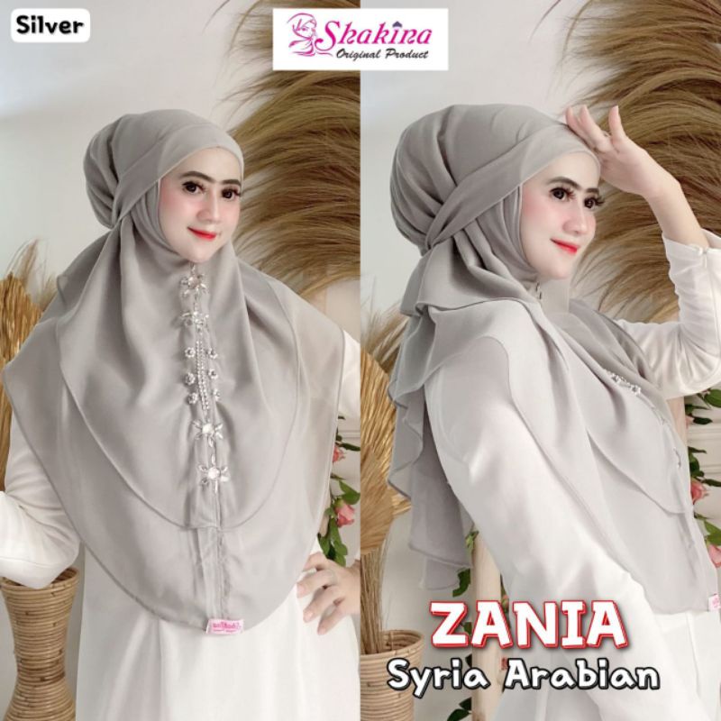 Jilbab instan Bergo Ceruti Zania Syria Arabian Ori Shakina Hijab-2