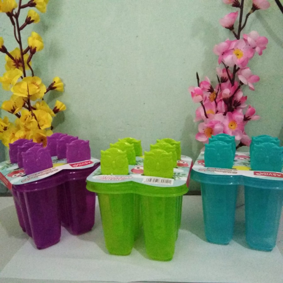 aL Cetakan Es Lilin Stik Ice Cream Agar Jelly Asvita