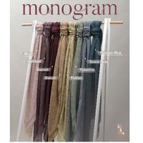 MONOGRAM SCARF by HEYLOCAL