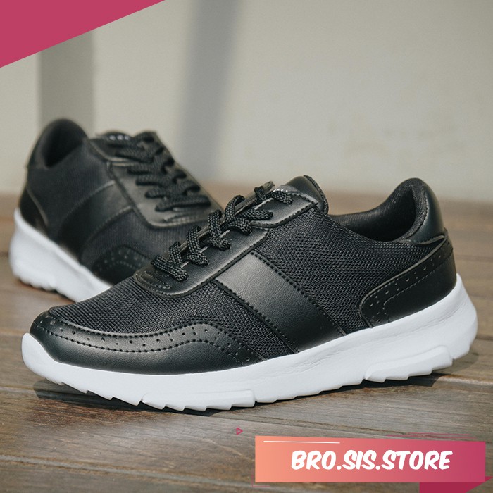 IDEALIST 2.0 BLACK | BROSIS x Navara | Sepatu Sneakers Sepatu Cowok Sneakers Pria Sepatu Kasual