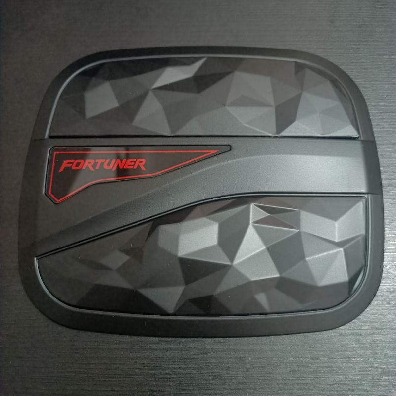 Tank Cover Bensin all new Fortuner Hitam doff