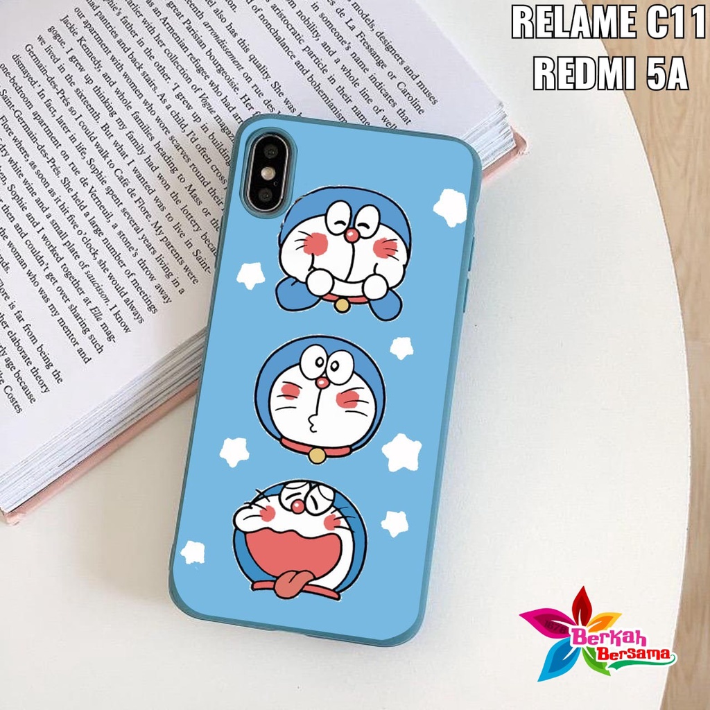 SS007 case DORAEMON xiaomi redmi 4a 3 5a 6a 8a 8 9a 9c 9 note 4 4x 5a prime 5 6 7 8 9 pro 10x POCO M2 BB4486