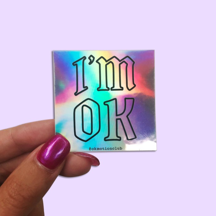 Stiker Hologram Anti Air + Cutting / Fullcolor / Custom - Print