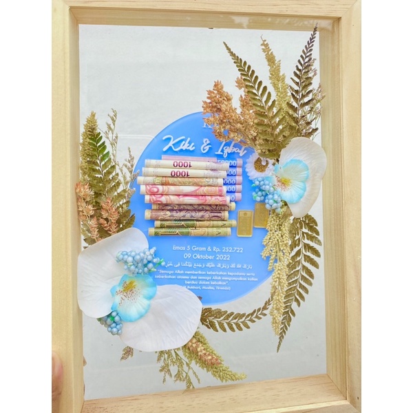 Mahar Pernikahan tetes air / Mahar Rustik / Mahar Anggrek / Mahar Rustic Transparan / Mahar Simple /