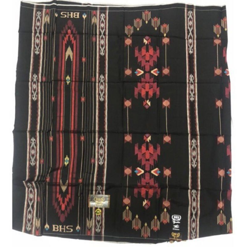 SARUNG BHS GOLD SIGNATURE SID HITAM MERAH