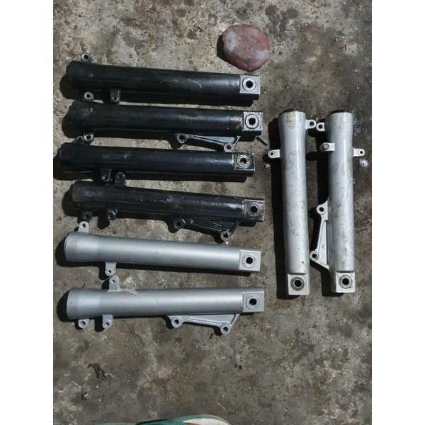 bottom shock depan tabung shock skok bumbungan tiger revo original copotan