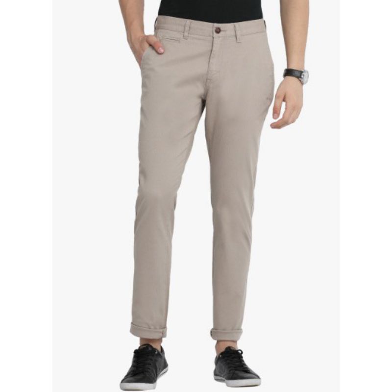 CELANA CHINO Panjang Pria Slimfit KERJAHARIAN Santai Casual Formal Hitam Abu Cream Mocca Size 27-38