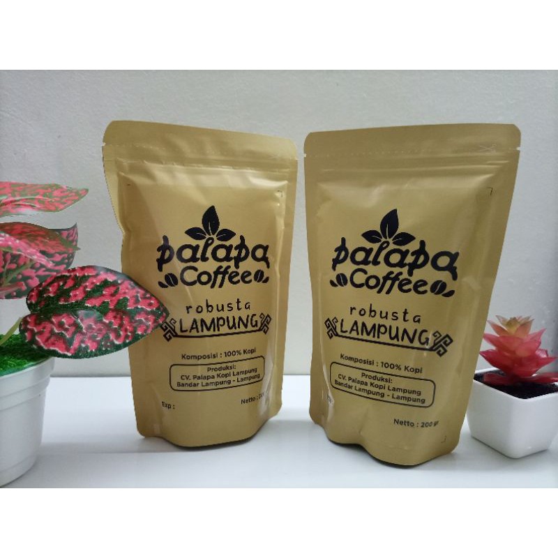 

PALAPA COFFEE 200gr - Kopi Bubuk Robusta ASLI LAMPUNG