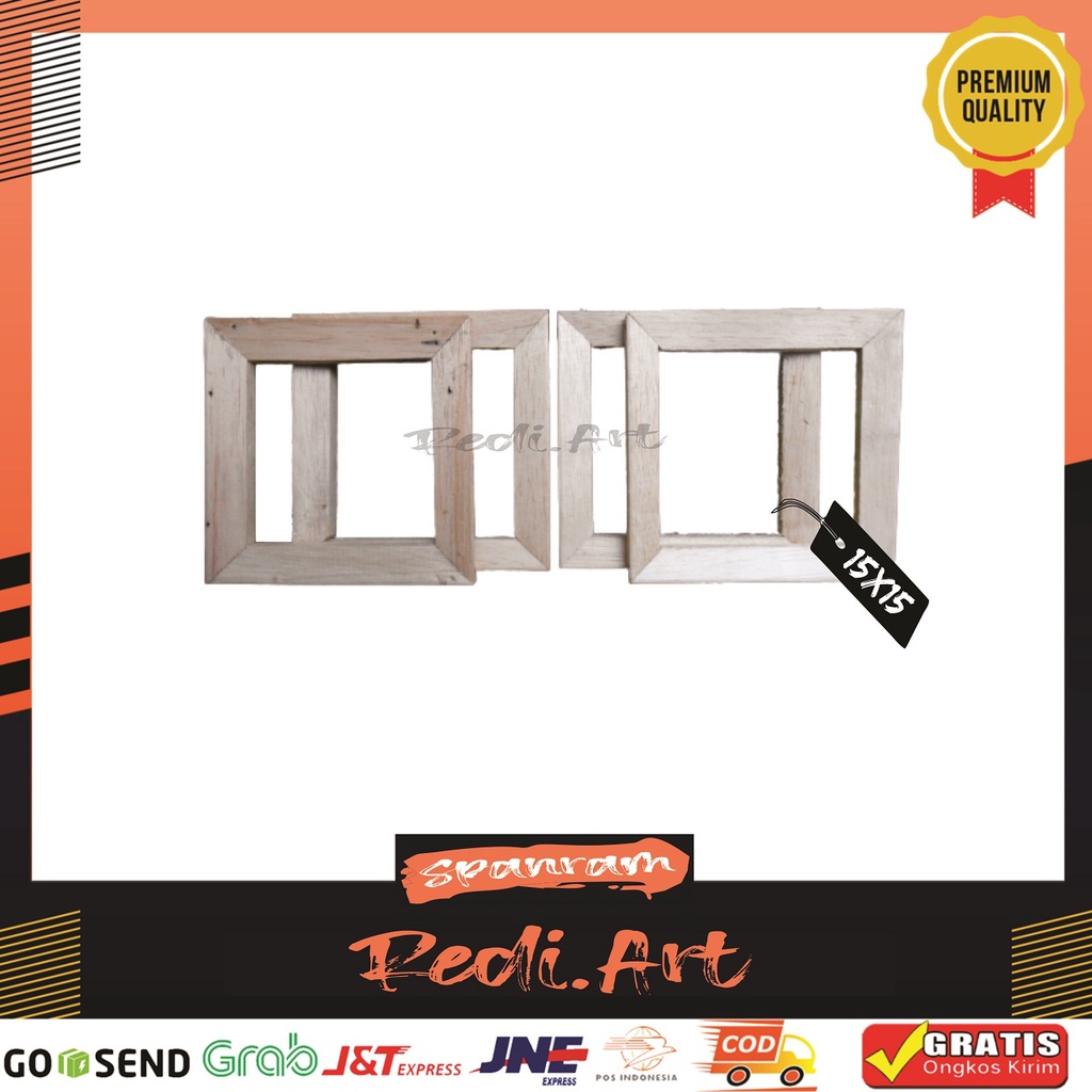 

Spanram Kayu 15X15 cm
