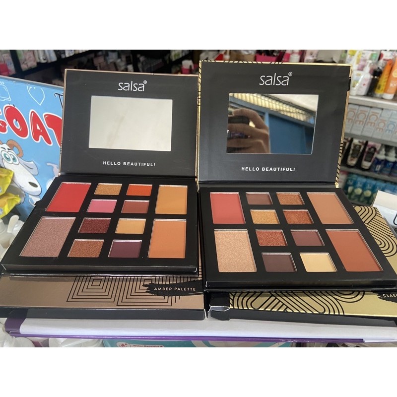 [pe.bx] Salsa rapshody pallete -- palette wajah salsa -- pallete eyeshadow salsa