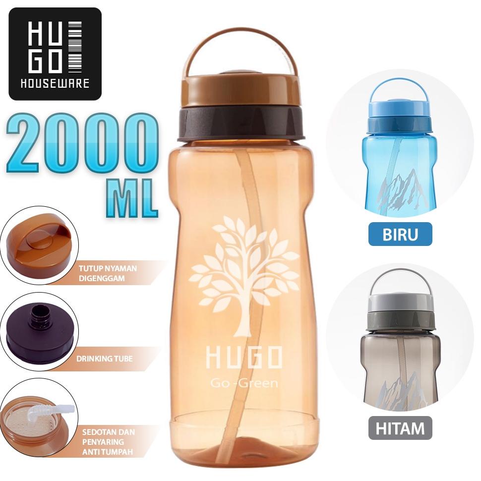 HUGO BOTOL MINUM JUMBO 2 LITER - TEMPAT AIR MINUM 2000 ML BESAR TERLARISS...,,,,,
