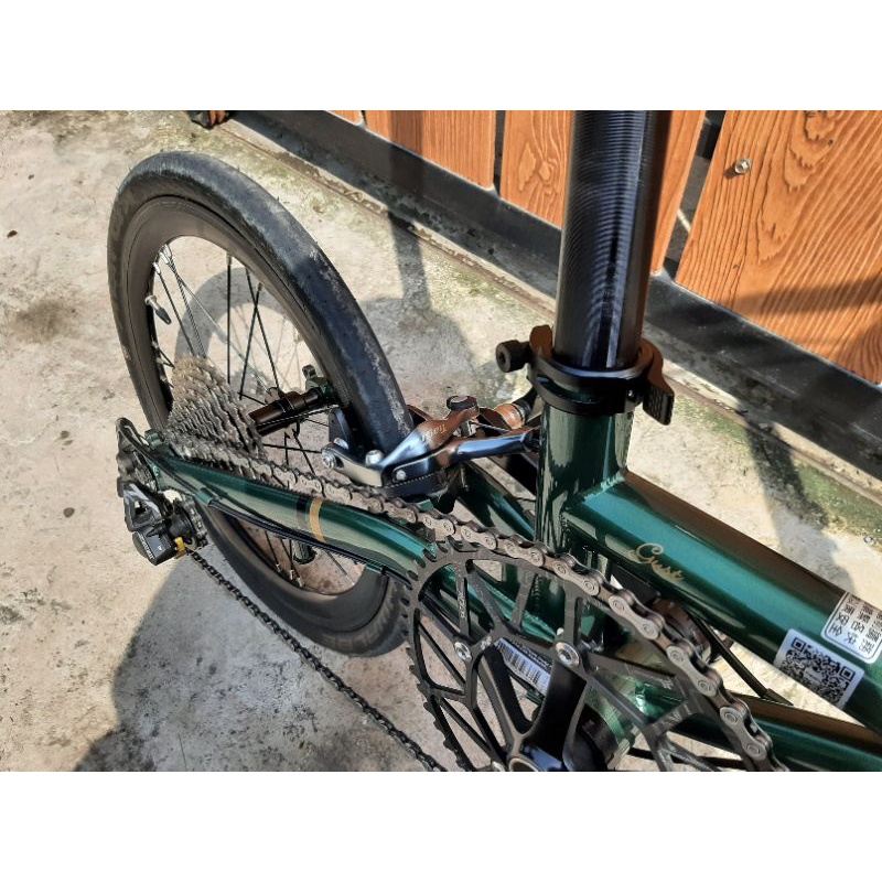 Sepeda Lipat Fnhon Gust V/U Brake fullbike