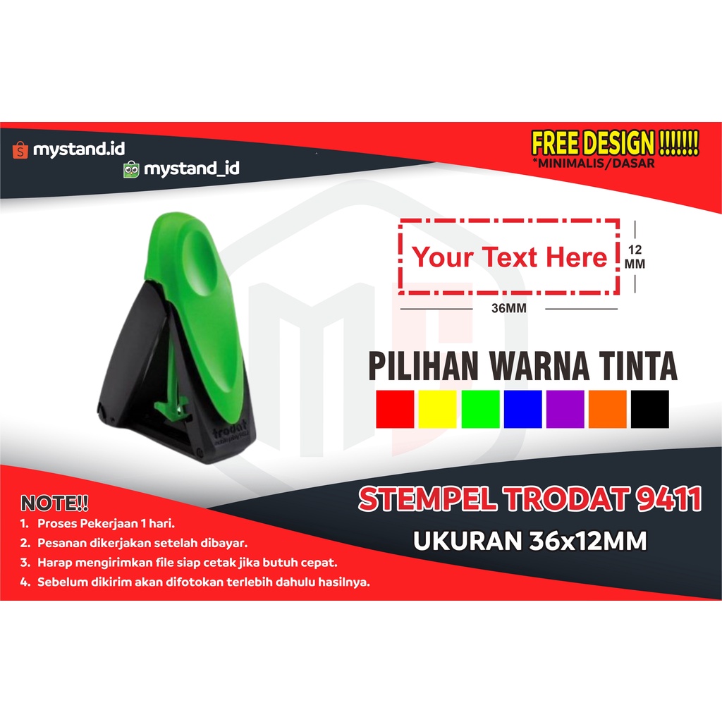 

STEMPEL TRODAT POCKET 9411, STEMPEL SAKU, STEMPEL NAMA DOKTER, STEMPEL PERAWAT ,STEMPEL NIP, SIP,