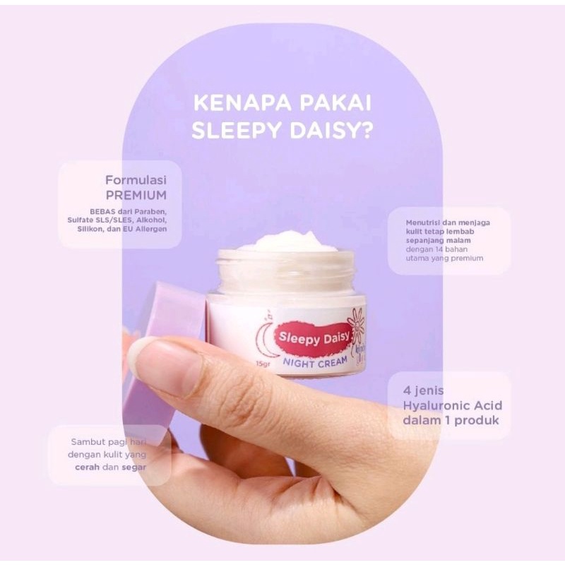 Kindy Glow Daisy Series | Toner | Serum | Day Cream | Night Cream