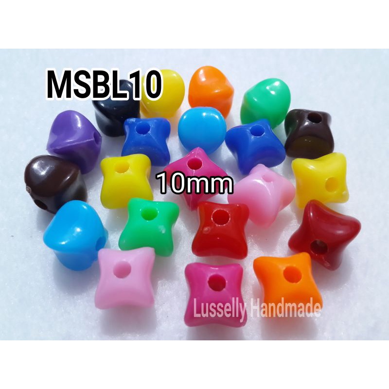 Mote Susu Belimbing Kotak Ukuran 10mm
