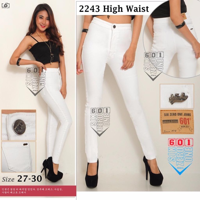 Celana Jeans High Waist 601