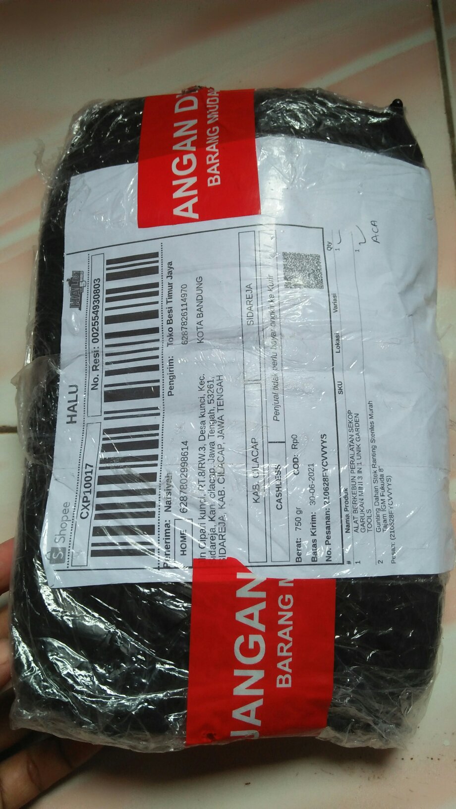 Gunting Dahan Stek Ranting Stenles Murah Tajam Igm Fukuda 8