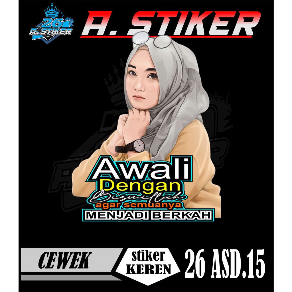 stiker cewek stiker mobil stiker truk stiker motor stiker variai mobil
