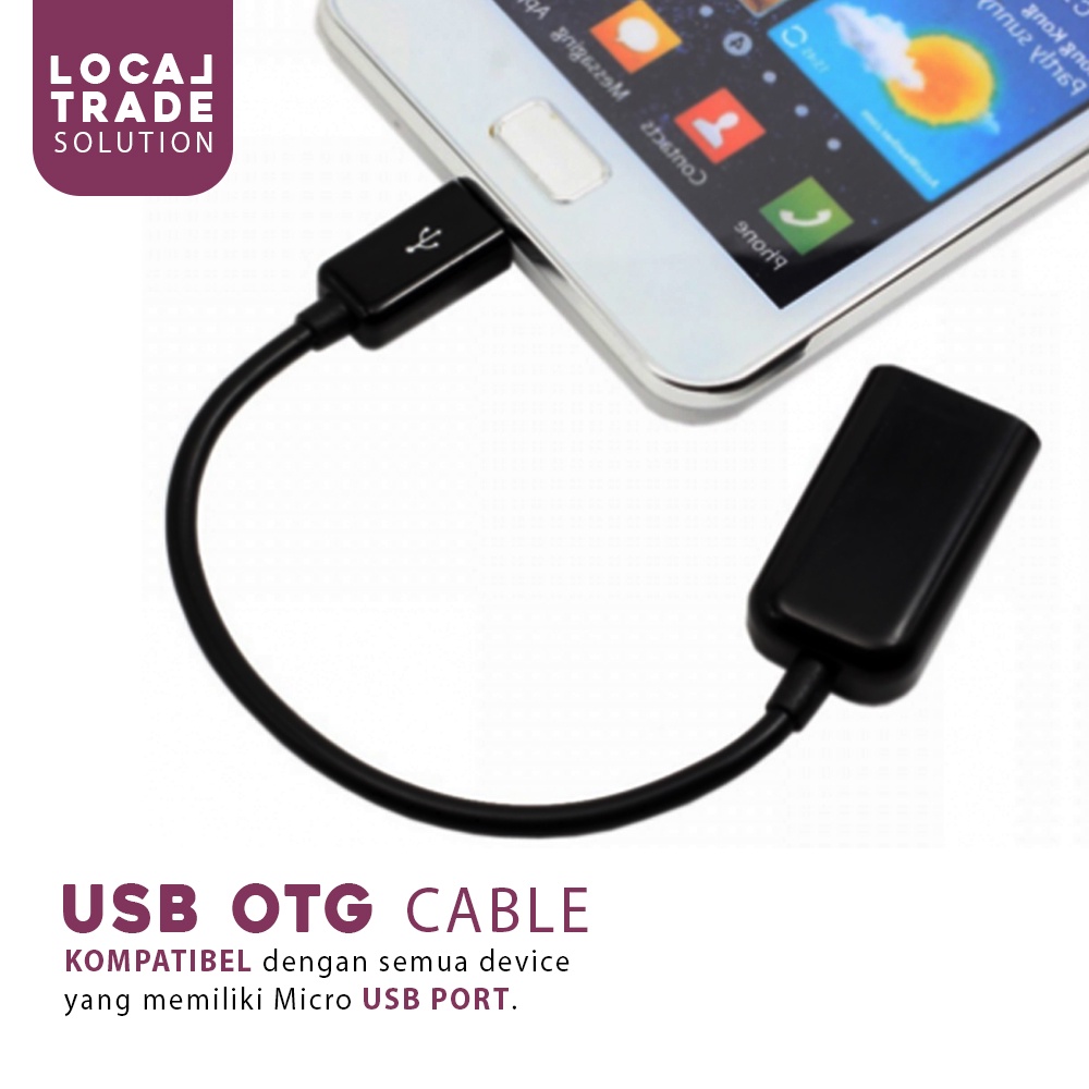 Kabel OTG to Micro USB OTG Cable For Smartphone Port USB Female to USB Micro