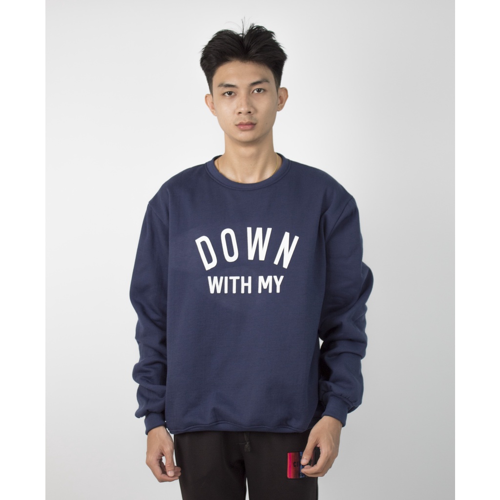 FORTGLASS Down Outerwear Unisex Sweater Pria Jaket Cowok Lengan Panjang Distro