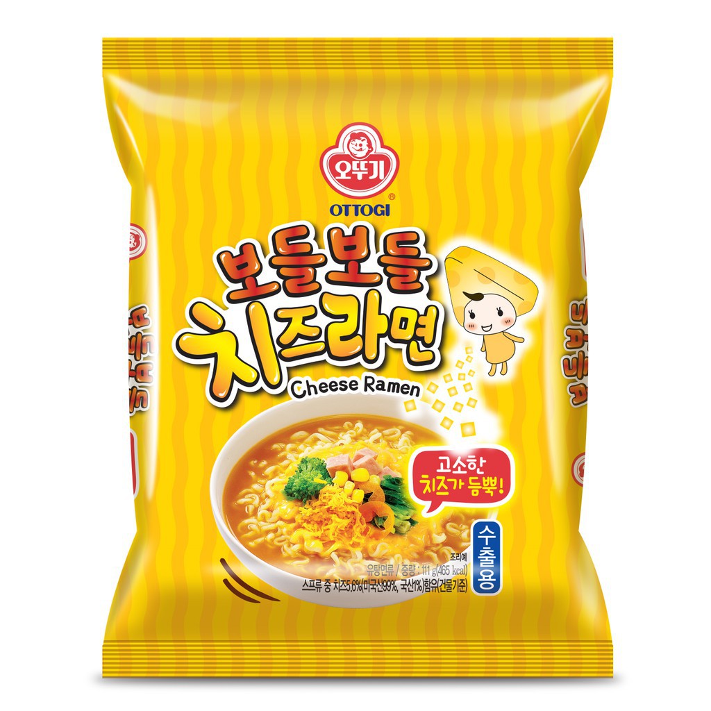 

Ottogi Cheese Ramen - Mie Instant Rasa Keju