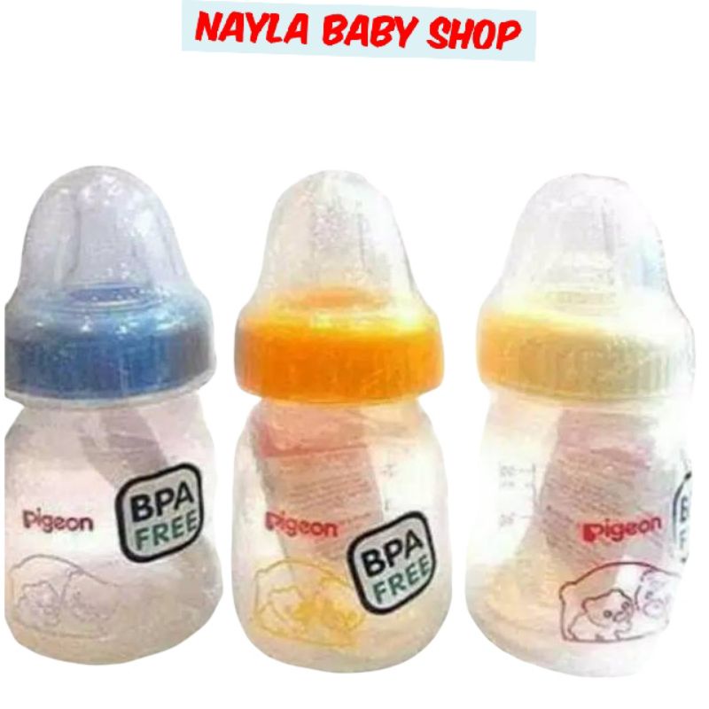 BOTOL SUSU BAYI BPA Free/Pigeon 50ml /Botol Pigeon Mini/ Botol Susu