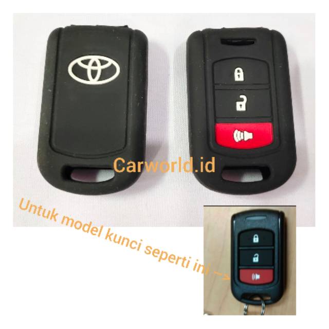 Sarung Cover Silikon Kunci Rush Lama