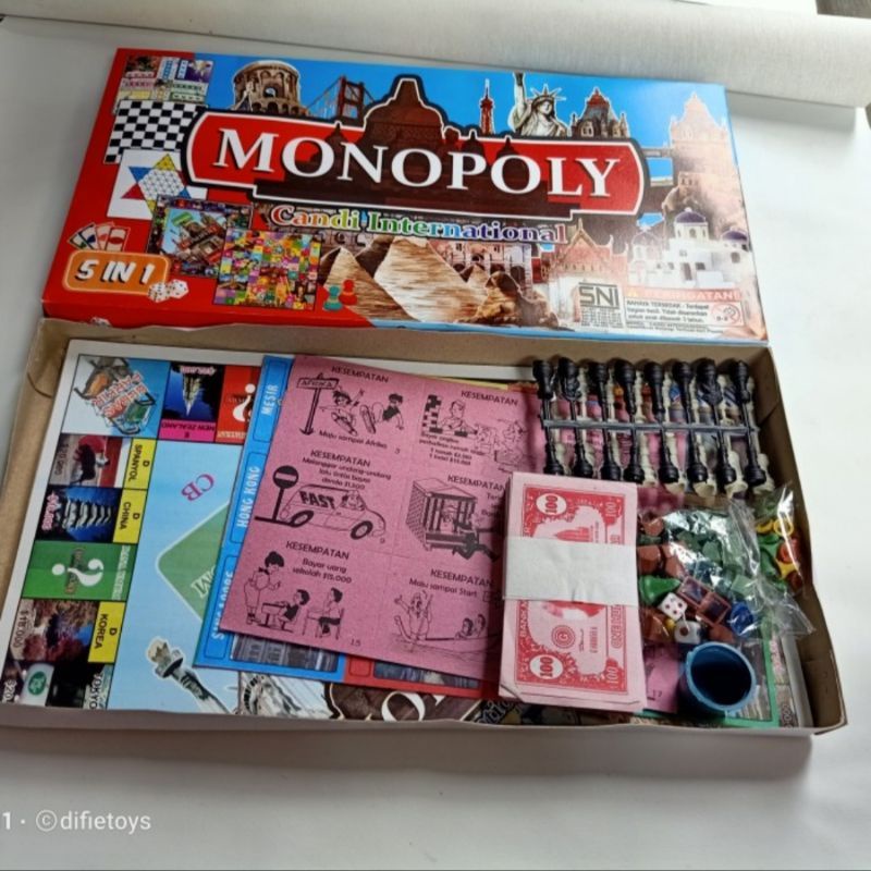 Monopoli 3in1/ 5in1 Monopoly