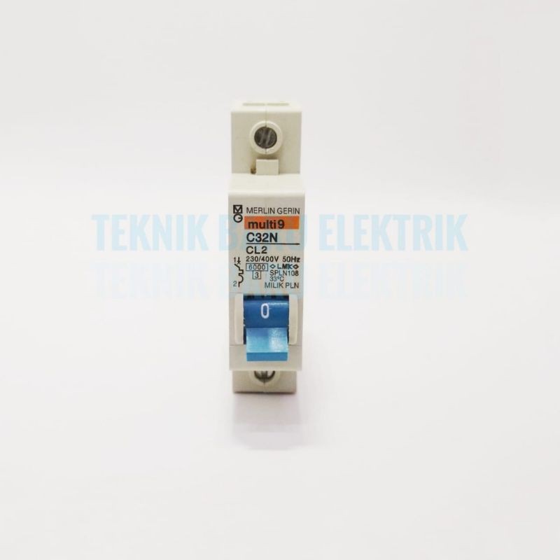 MCB MULTI9 BIRU 2 AMPERE MERLIN GERIN PLN 450W