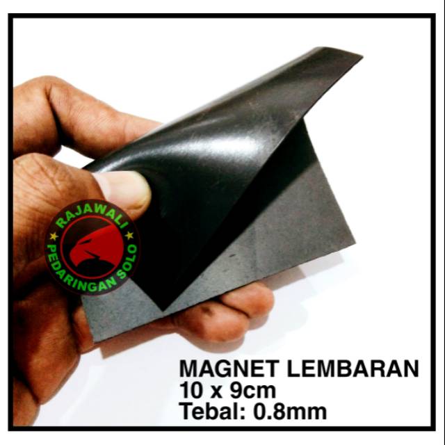 MAGNET LEMBARAN 10 x 9cm TEBAL 0.8mm 0.5mm MAGNET STRIP LEMBARAN