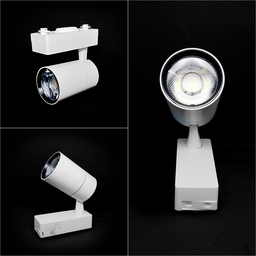 Lampu Sorot Rel LED Spotlight Track Light COB Spot Light 15W 30W Garansi