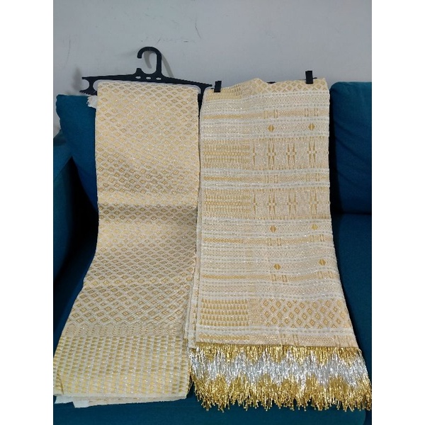 Songket Tumtuman Tarutung Gold ronce selendang