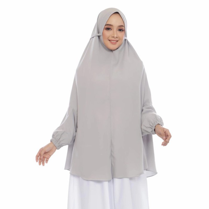 JM khimar lengan jilbab wolfis hijab jumbo kerudung tangan syar'i syari