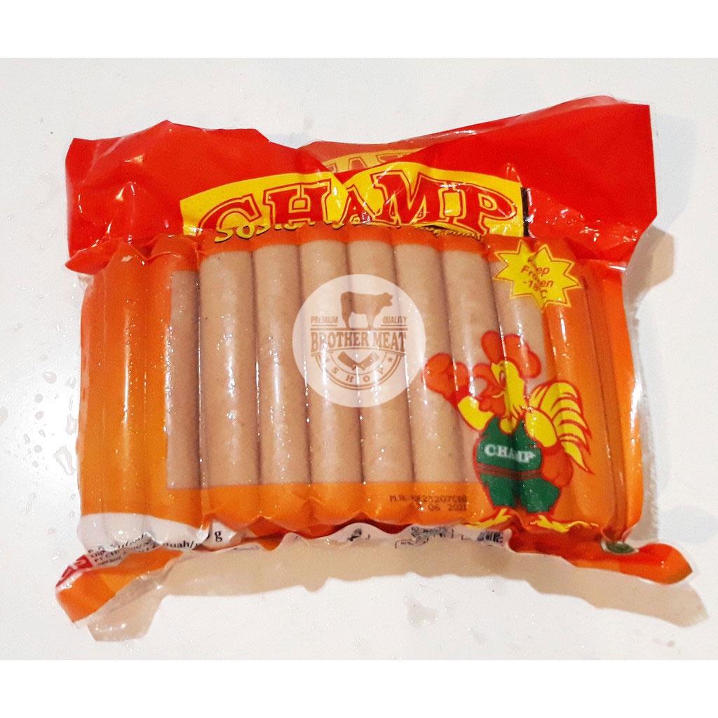 Champ Sosis Chicken Sausage, Sosis Ayam, Halal