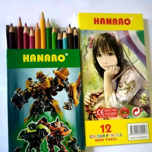 

Pensil warna hanaro 12 panjang