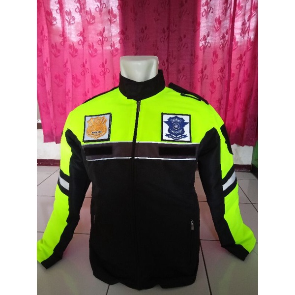 READY STOCK JAKET POLISI/SECURITY DLL