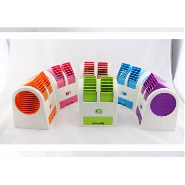 AC DUDUK DOUBLE FAN FRAGRANCE MINI