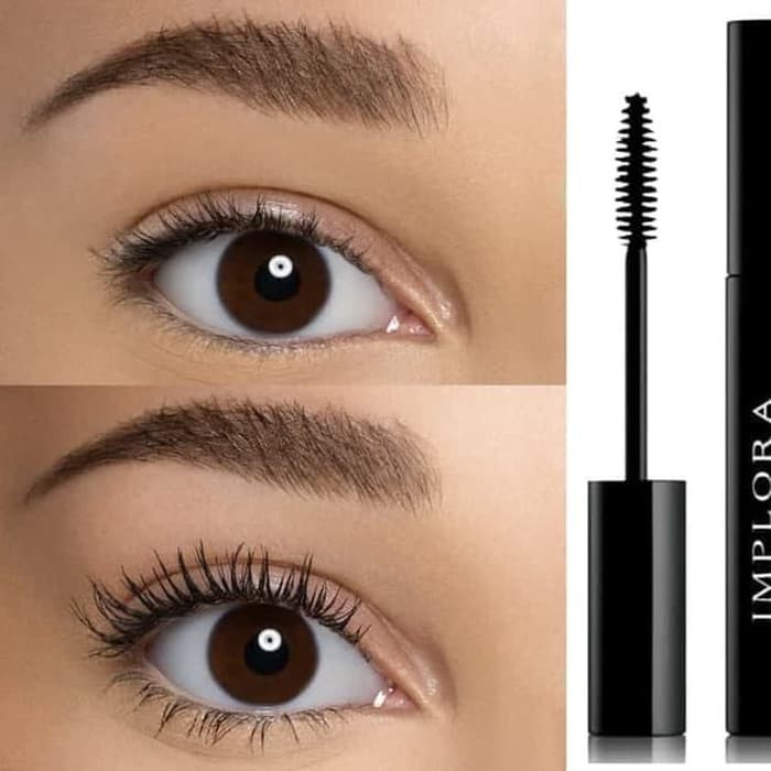 ❤️Glamouroseshop❤️ Implora mascara new packaging - Deep black ORIGINAL BPOM