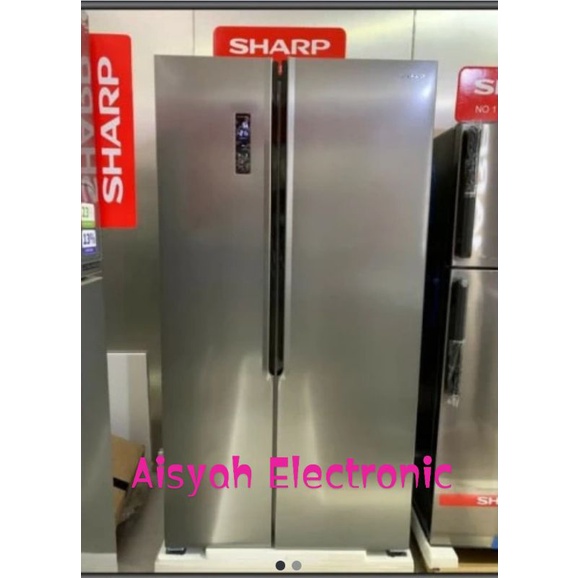 PROMO KULKAS SIDE BY SIDE SHARP INVERTER GARANSI 10 TAHUN
