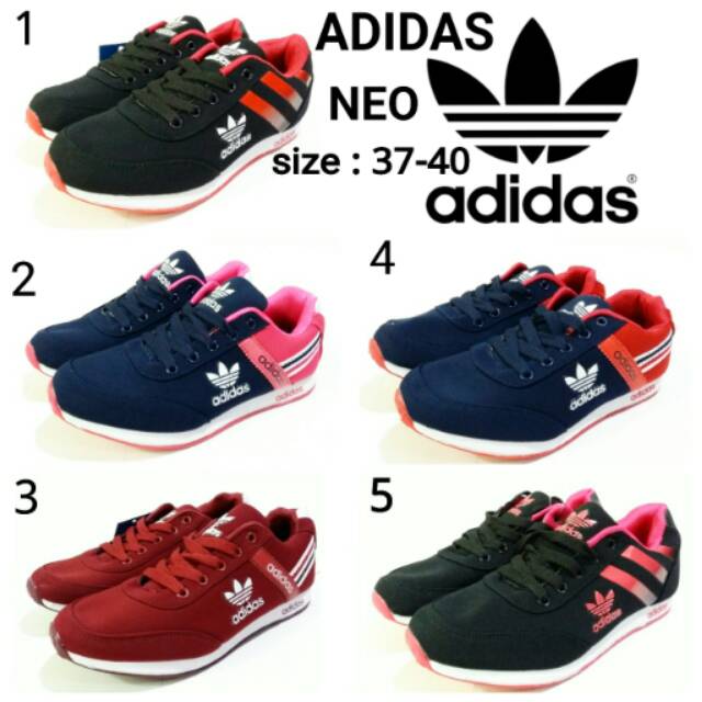 Sepatu kets adidas woman  neo termurah sepatu lari adidas woman terbaru