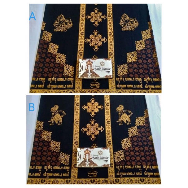 sarung batik cap aksara jawa
